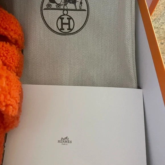 HERMES furry chypre size 38 - Picture 10 of 11